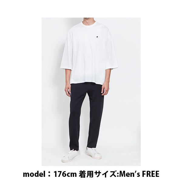SIDE PRINT TAPE TEE/Blue