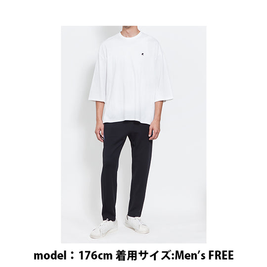 SIDE PRINT TAPE TEE/Blue