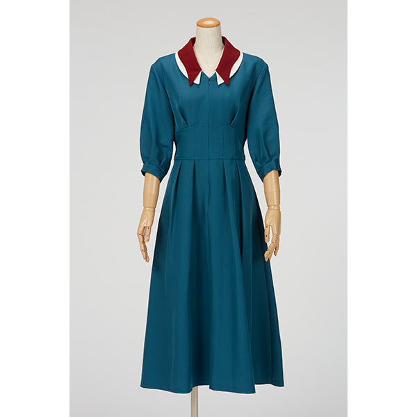 Uniform Dress  / Inspired by Spending all my time / Green