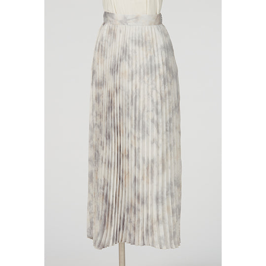 Pleats Skirt / Inspired by Flow / Gray