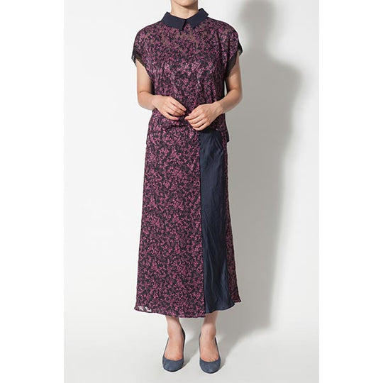LACE FLOWER WRAP SKIRT
