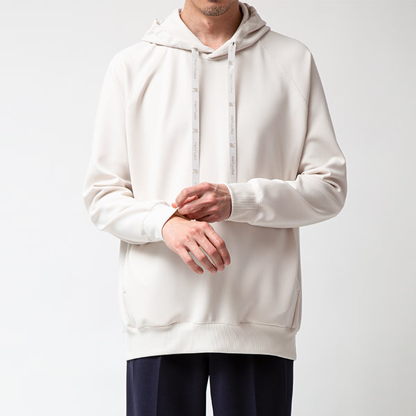 Smooth Stretch Hoodie/Beige