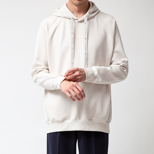 Smooth Stretch Hoodie/Beige