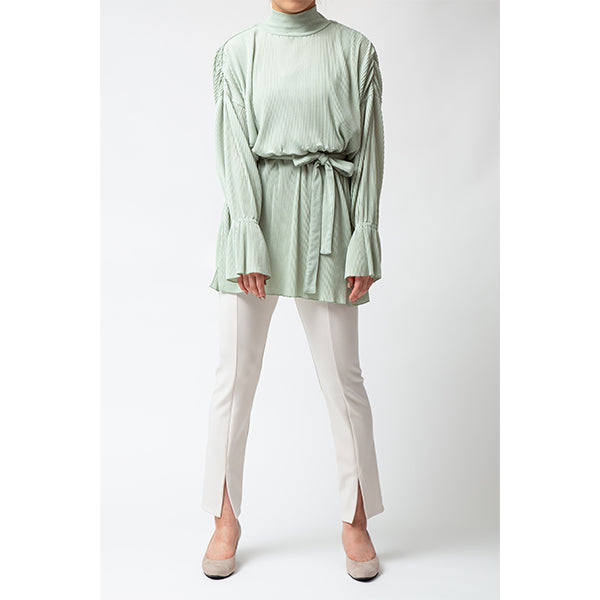 Smooth Stretch Pants（Women-Slim type)/Ivory