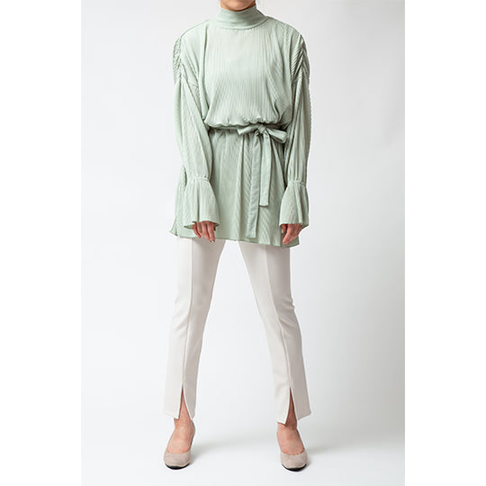 Smooth Stretch Pants（Women-Slim type)/Ivory