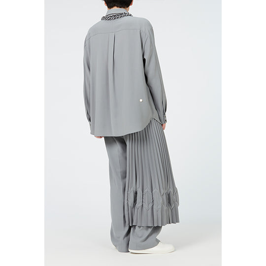 Layered  Pleats Pants / Inspired by Future Pop