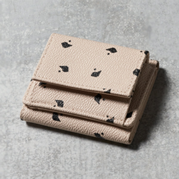 P-DOT MINI WALLET/Black