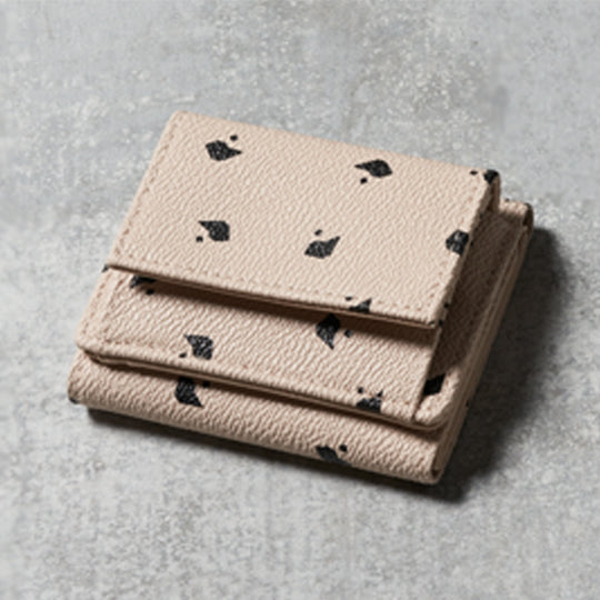 P-DOT MINI WALLET/Black