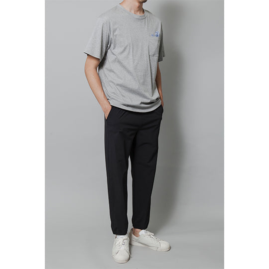POCKET CHIEF T-SHIRT(DRY COMFORT)/NAVY