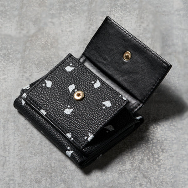 P-DOT MINI WALLET/Black