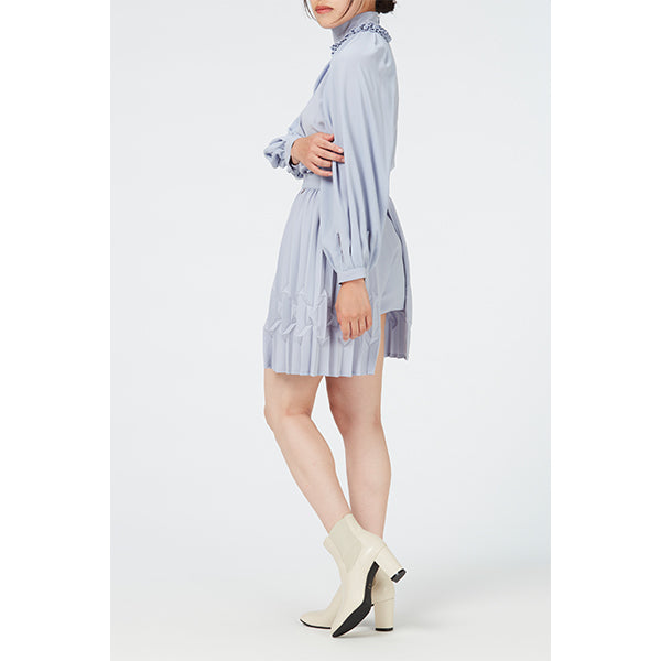 Layered  Pleats Short Pants / Inspired by Future Pop