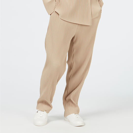 Pleats Pants (Men's) / Khaki
