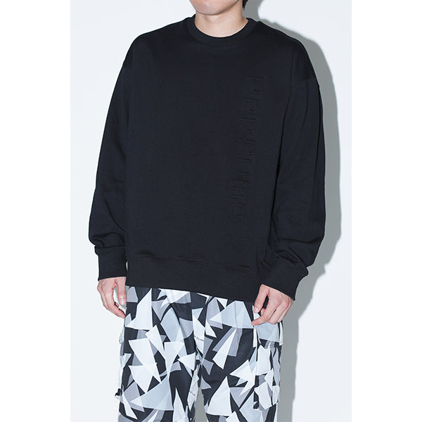 Embossed Logo Pullover / White