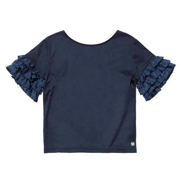 2WAY FRILL TOPS/WHITE