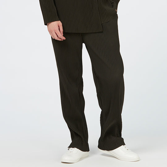 Pleats Pants (Men's) / Beige