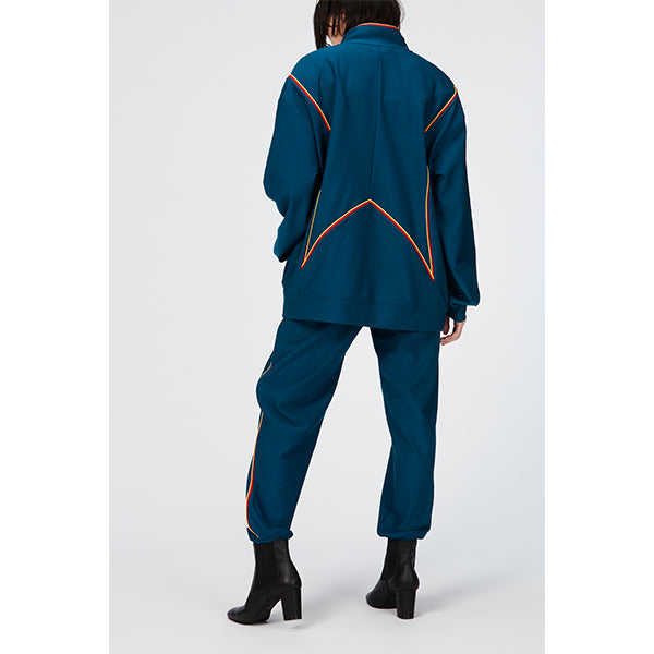 Zip Up Blouson / Inspired by Cling Cling / Green