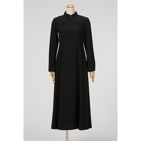 High Neck Long Dress / Inspired by Cling Cling