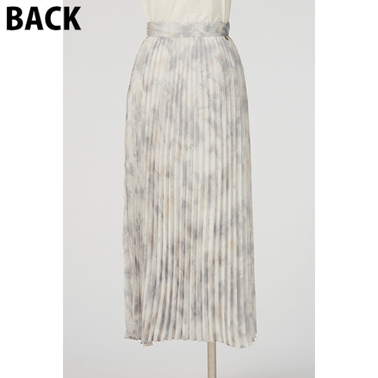 Pleats Skirt / Inspired by Flow / Gray