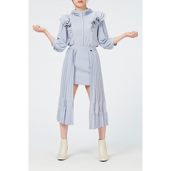 Side Pleats Skirt / Inspired by Future Pop