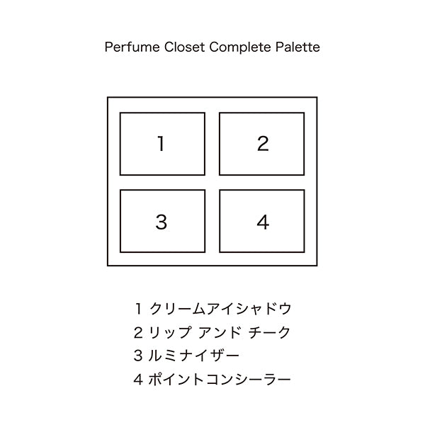 Perfume Closet Complete Palette/TOKYO GIRL