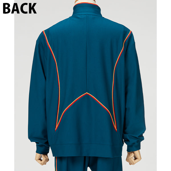 Zip Up Blouson / Inspired by Cling Cling / Green