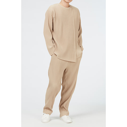 Pleats Pants (Men's) / Black