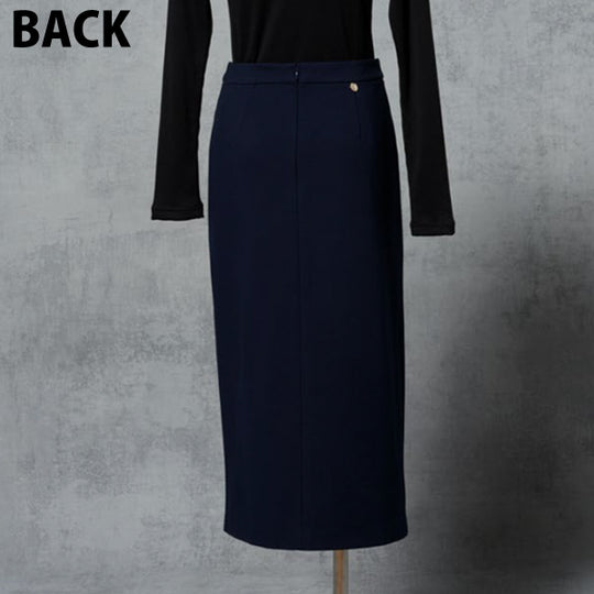 LAYERED FEATHER JACQUARD SKIRT