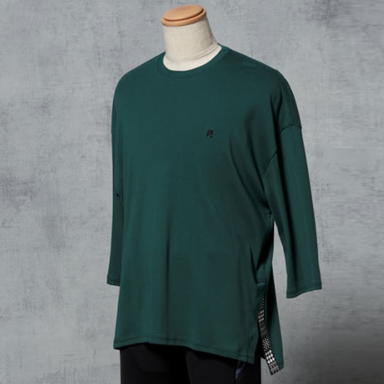SIDE PRINT TAPE TEE/Green
