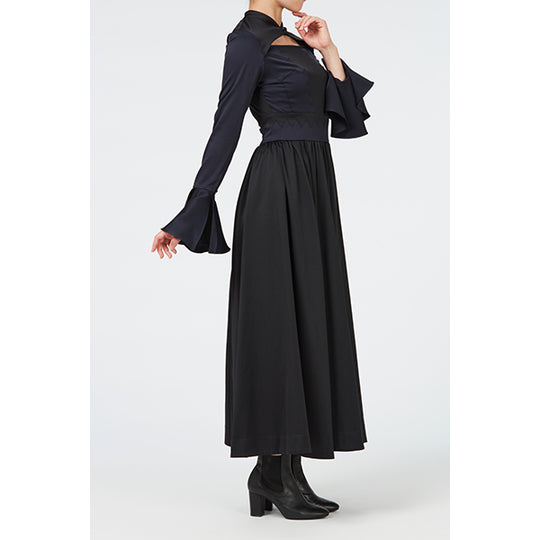 Flare Dress / Inspired by Spinning World / Black