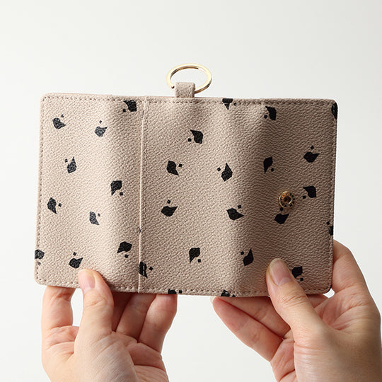 P-DOT KEY CASE/Black