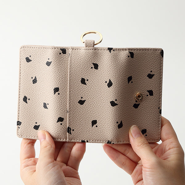 P-DOT KEY CASE/Beige
