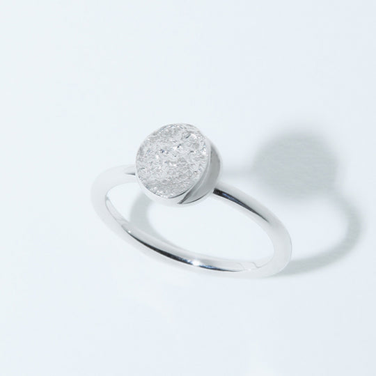 Moon Shape by 2005 09 21 Pinky Ring / Silver