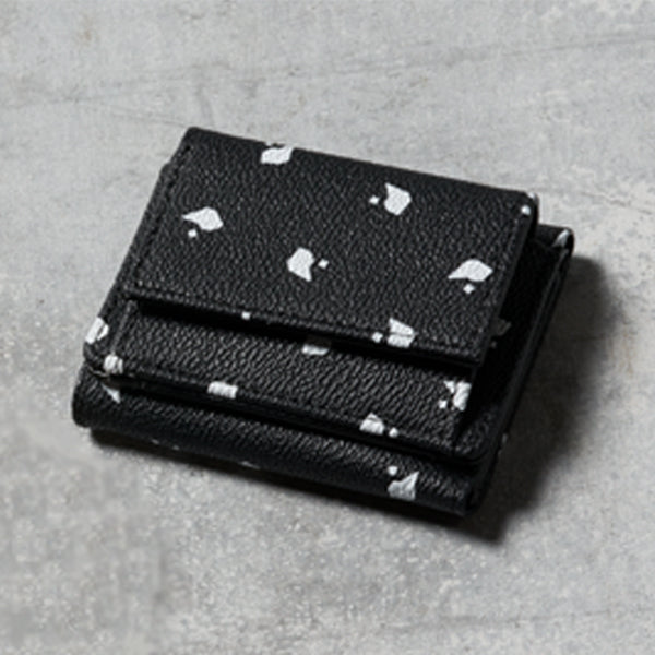 P-DOT MINI WALLET/Black