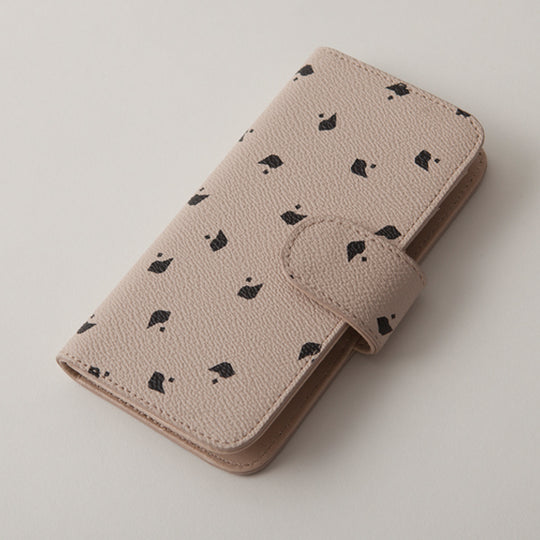 P-DOT SMARTPHONE CASE/BEIGE